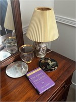 Shell lamp and book and more!