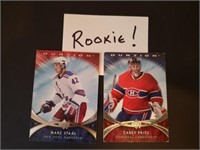 CAREY PRICE & MARC STAAL OVATION ROOKIES