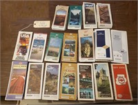 18 vintage roadmaps by AAA Travel Club