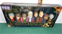 PEZ Footed Lord of the Rings Set Sealed in Box