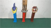 Vintage Footed PEZ Tanzanian Devil, Road Runner,