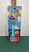 Vintage Footed PEZ Phineas & Ferb Dispenser in