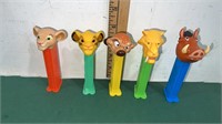Vintage Footed PEZ Lion King (missing cub)