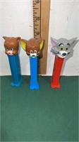 Vintage Footed PEZ Tom and Jerry’s Dispensers