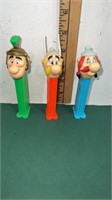 Vintage Footed PEZ Roman Soldiers Dispensers