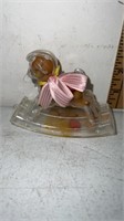 Vintage Rocking Lamb Candy Container