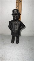 Vintage Cast Black Americana Policeman Bank