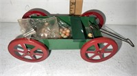 Vintage 1931 Tin Wagon w/ Candy In wagon