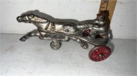 Vintage Cast Iron Harness Racer Toy