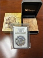 NGC PF70 Perth Mint Megafauna 1oz .999 silver coin
