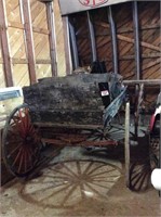Horse Drawn Buggy, Poor Condition/ Spokes Bad