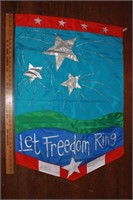 2X3 FLAG "LET FREEDOM RING"