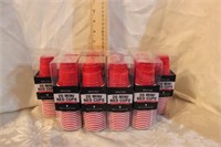 10 DRINKMORE 2 OZ 20 MINI RED CUPS PACKS