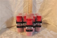 9 DRINKMORE 2 OZ 20 MINI RED CUPS PACKS