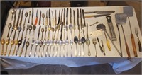 70+ pcs vintage silverware kitchen tools utensils