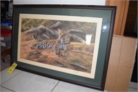 FRAMED & MATTED ARTWORK - ''DAWN'S FIRST SCENT'' -