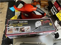 ASSORTED TOOLS - CHICAGO ELECTRIC OSCILLATING MULT