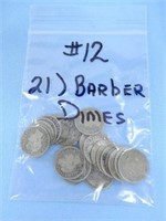 (21) Barber Dimes