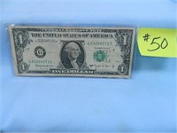 1963B Ser. $1 Federal Reserve Note, Joseph W. -