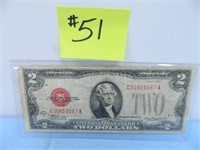 1928D Ser. $2 U.S. Note Red Seal