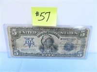1899 Ser. $5 Indian Chief Large Silver Certificate