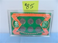 American Frontier Nickel Set (6 Coins)