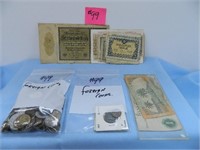 Misc. Foreign Coins & Paper Money
