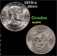 1979-s Susan B. Anthony Dollar $1 Grades Choice Un