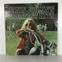 JANIS JOPLIN'S GREATEST HITS VINYL LP RECORD