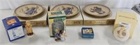 Collection Of Hummel Collectables In Boxes