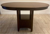 Cherry Pub Table With Removable Leaf