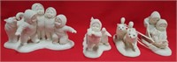Collection Of Department 56 Snow Babies