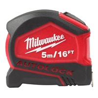 Milwaukee Tool 16 Ft. Compact Autolock Tape Measur