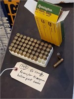 50 rounds Remington 41 magnum hollow point ammo