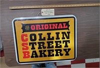 24x18 Collin Street Bakery aluminum sign