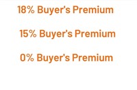 18% Buyer's Premium for Personal Property