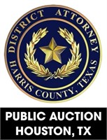 Harris County D.A. online auction ending 11/1/2022