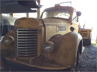 1946 International KS8 Yellow Winch Tractor