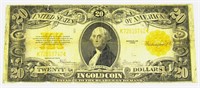 1922 $20 GOLD on DEMAND U.S. NOTE
