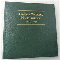 (52) WALKING LIBERTY HALF DOLLARS in DANSCO