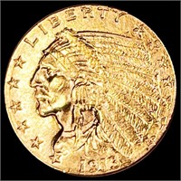 1913 $2.50 Gold Quarter Eagle UNCIRCULATED