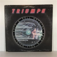 TRIUMPH ROCK & ROLL MACHINE VINYL RECORD LP