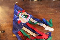 2X3 FLAG SNOWMAN WITH STREAMERS