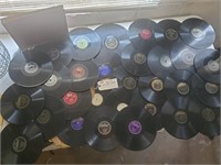 Huge lot 30 old 78 rpm records some DEMO