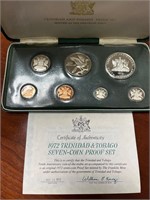 Trinidad & Tobago 7 Coin Proof Set (Sterling)