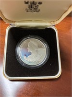 Queen Elizabeth 80th Bday Silver Crown Proof Coin.