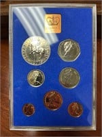 1977 Proof Coinage of Great Britain & Ireland set