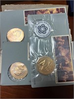 (3) US Mint Bicentennial 1st day Covers and Metals