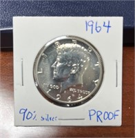 Flawless 1964 PROOF Kennedy Silver Half Dollar