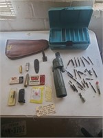 Zebco box Bushnell scope Glock mag gun cleaning